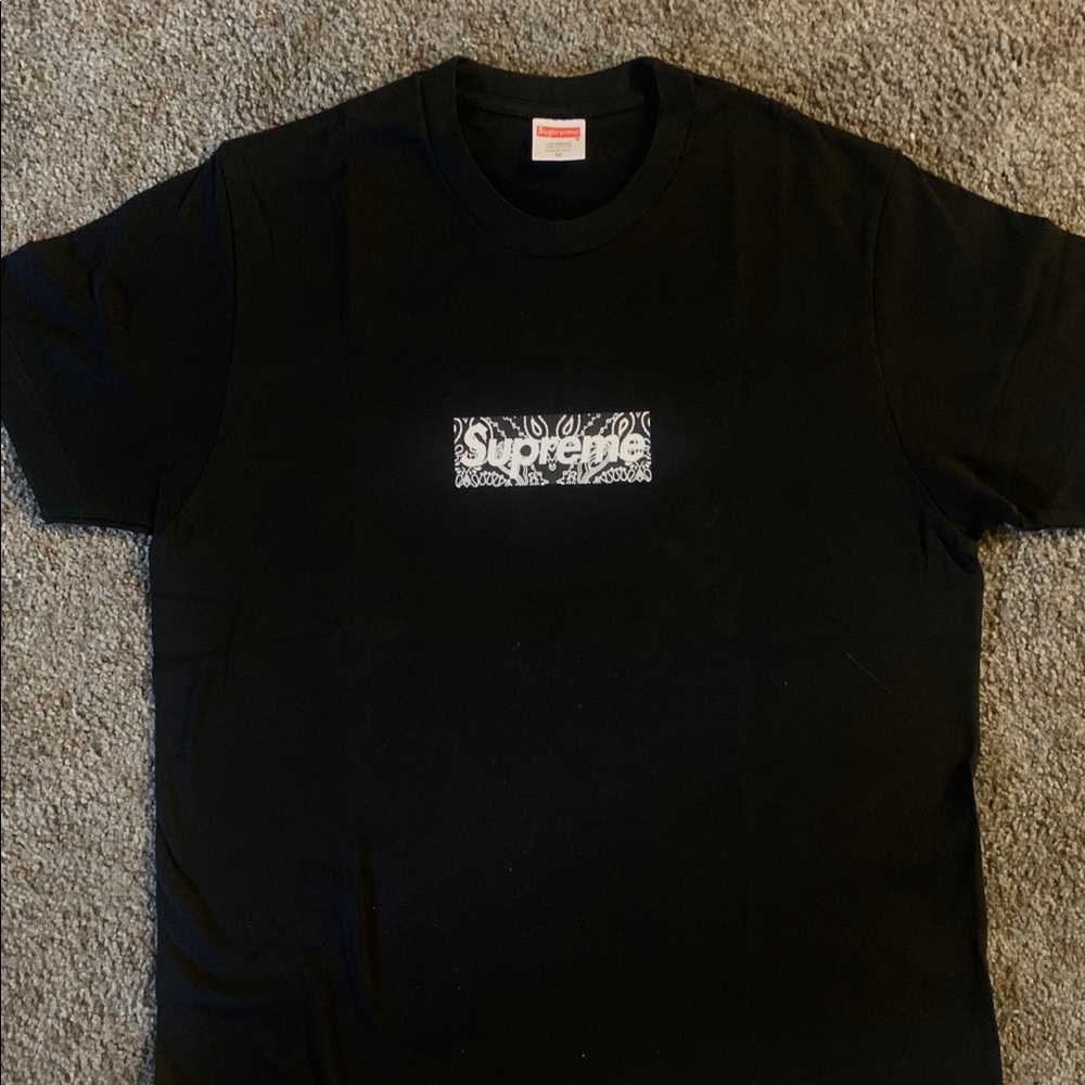 Supreme Bandana Box Logo Tee (Medium)